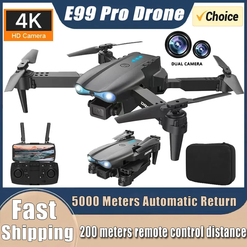 Drone Rc Foldable - New E99Pro RC Drone 4K Professinal
