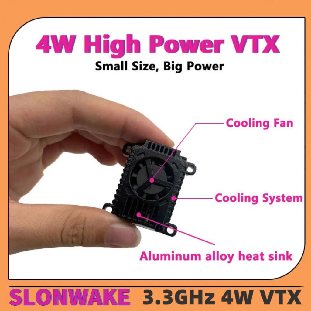 Drone Rc Controller And Receiver - SLONWAKE FPV 3.3G 16CH 4000mW High