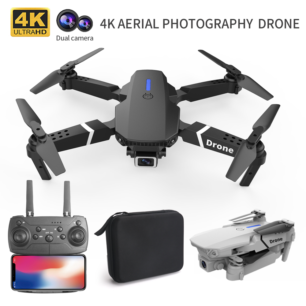 Drone E88 Rc Quadcopter - 2025 E88 Pro Drone Profesional HD