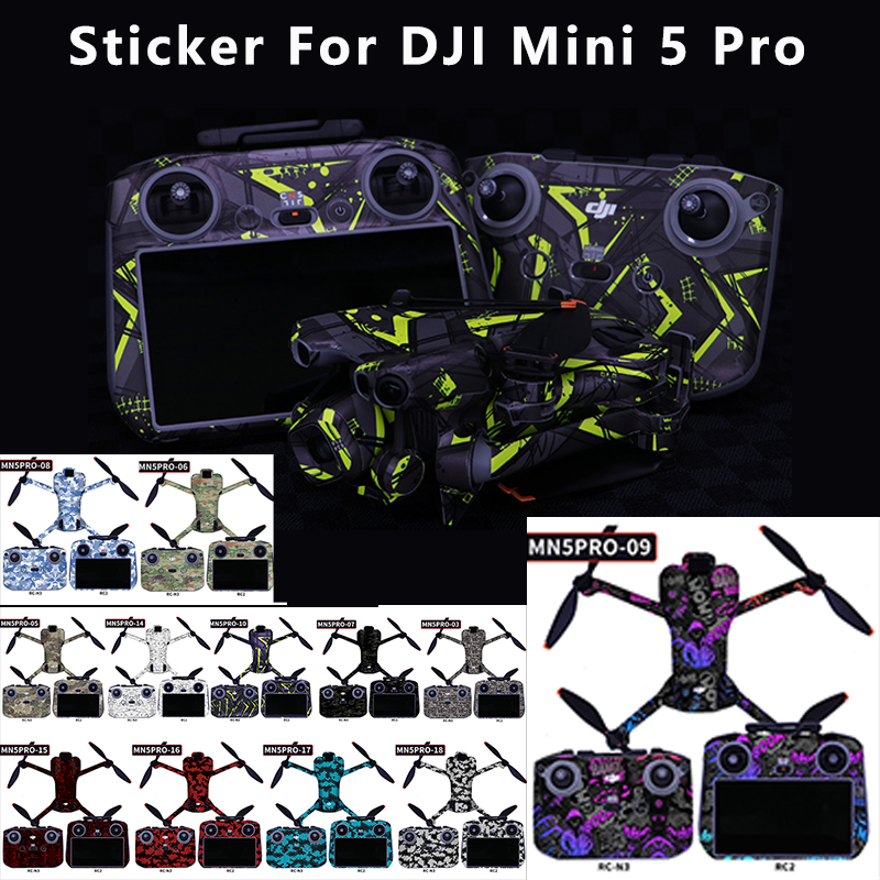 Drone Rc Pro 2 - Anti-scratch Decals For DJI MINI 5