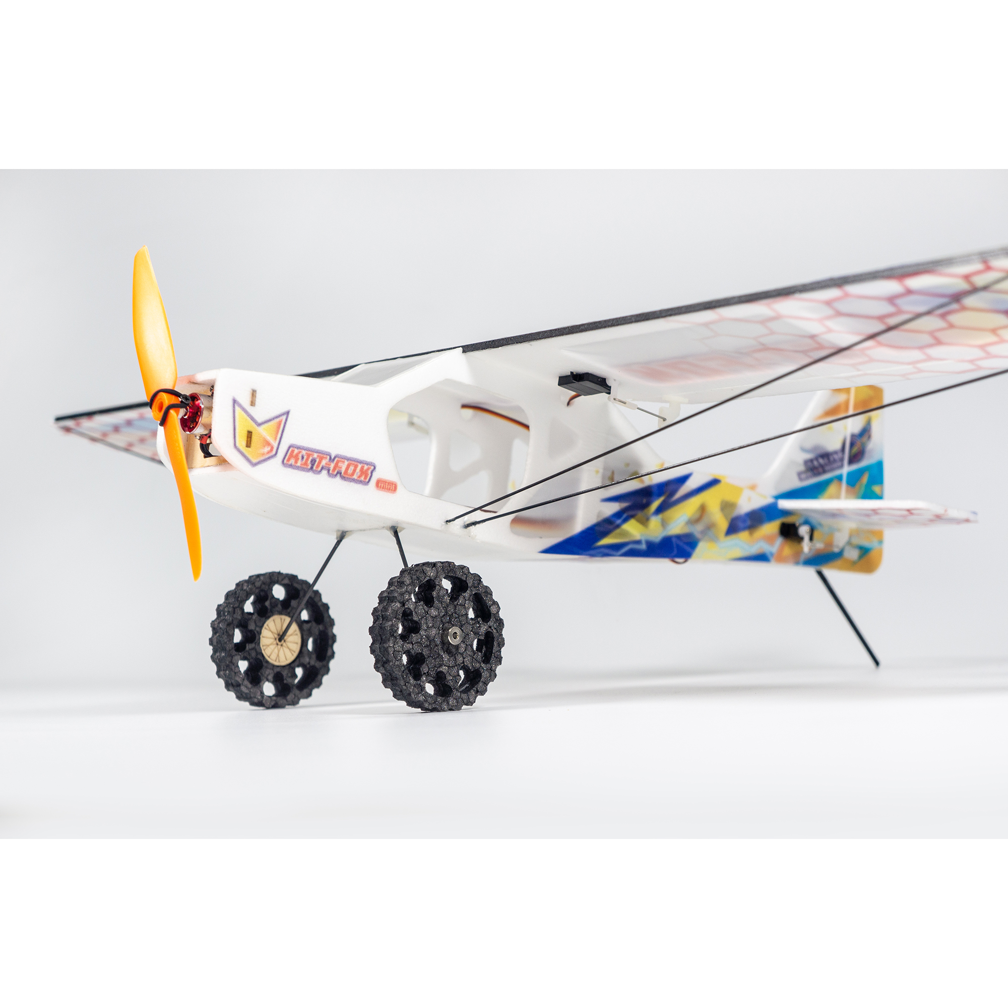 Drone Rc Jet - KIT-FOX V2025 RC Airplane Kit 570mm,
