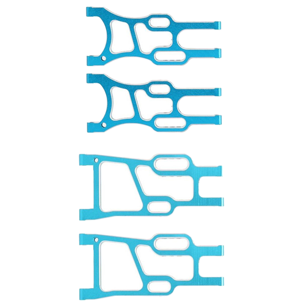 Rc Suspension Arm - Blue Aluminum Rear Front Suspension Arms