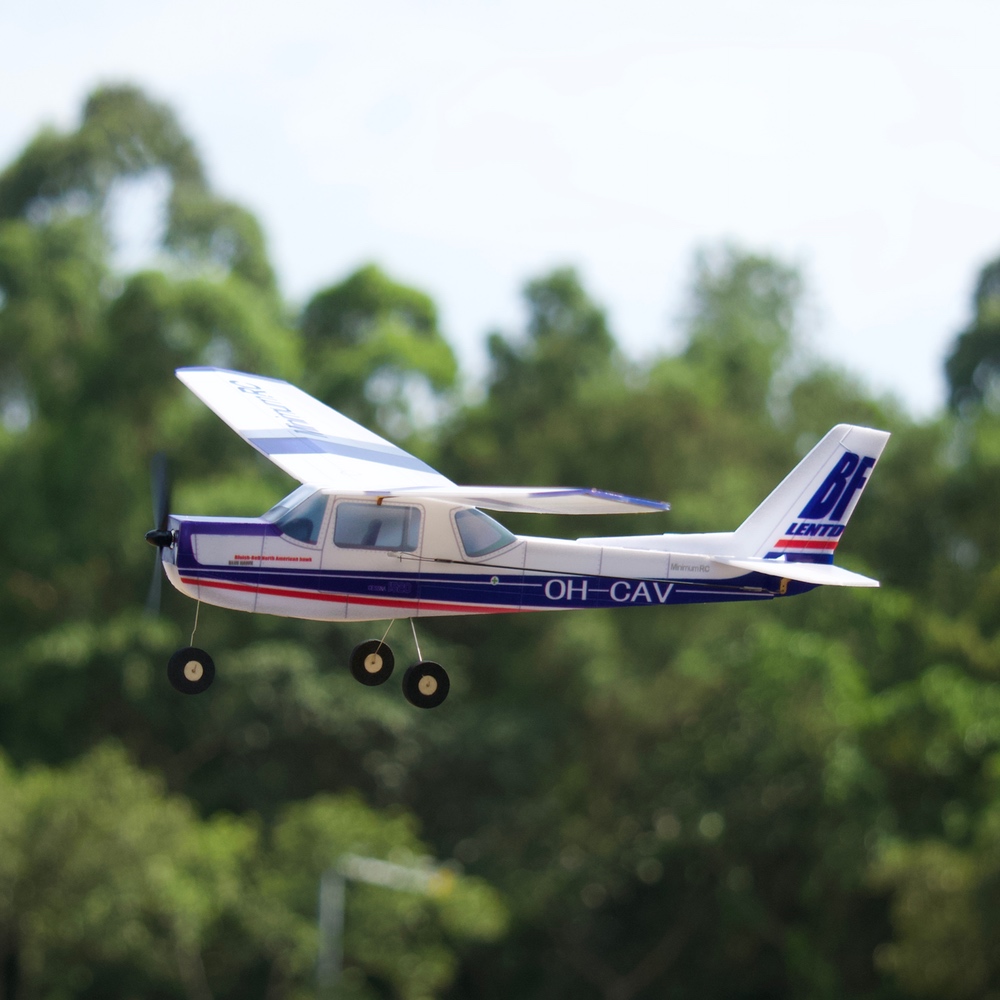 Drone Rc Jet - MinimumRC Plane Kit Blue Cessna152 360mm