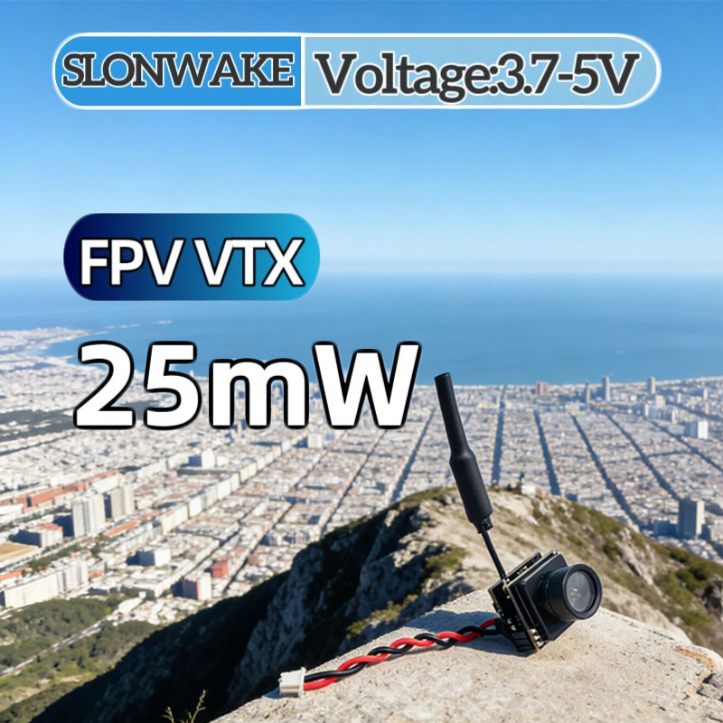 Drone Rc Controller And Receiver - SLONWAKE FPV 25mW power simulation VTX