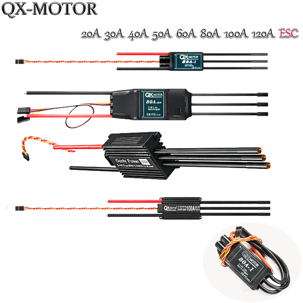 Drone Rc Jet - 20A-120A Brushless ESC Speed Controller Compatible