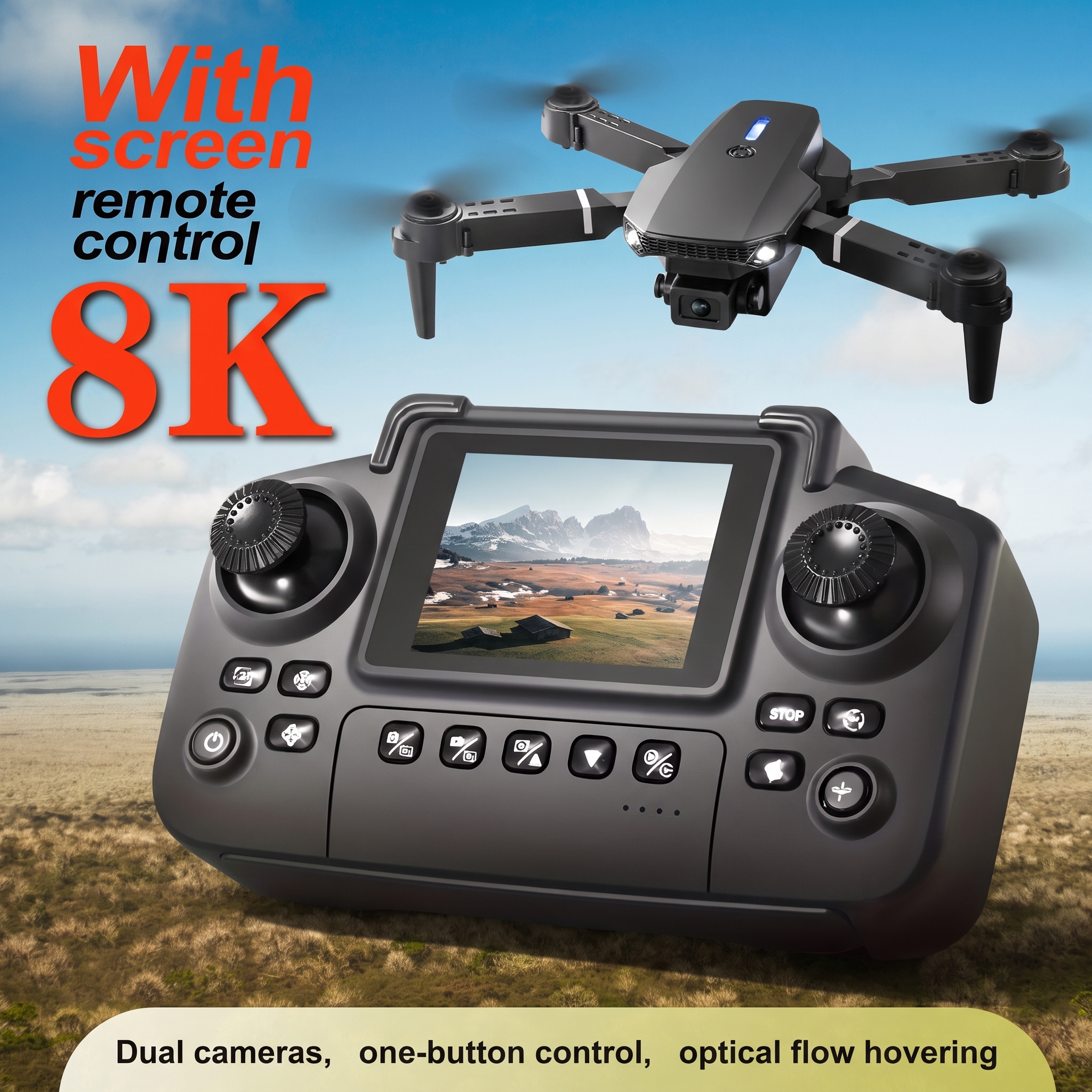 Drone Rc Team City - The 2026 Upgraded E88PRO MAX Foldable
