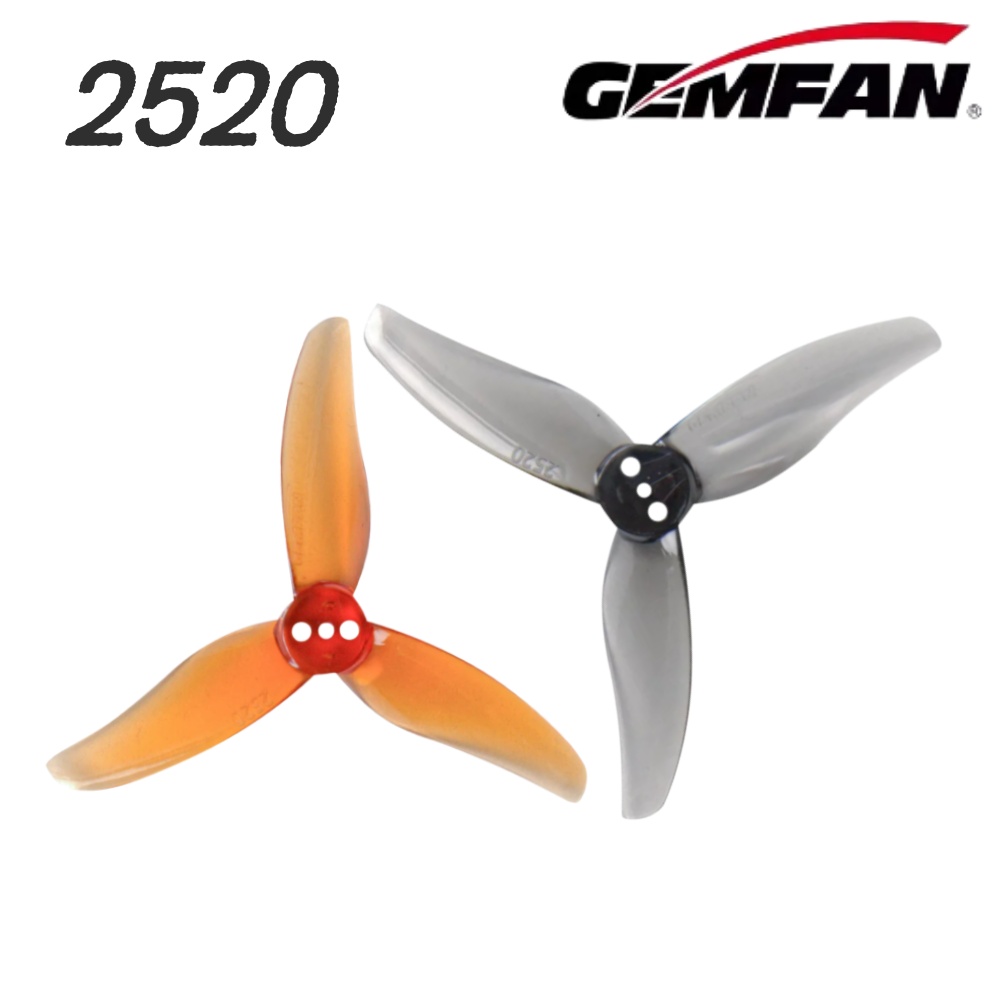Fpv Racing Motor - 4Pairs Gemfan Hurricane 2520 2.5X2X3 3-Blade