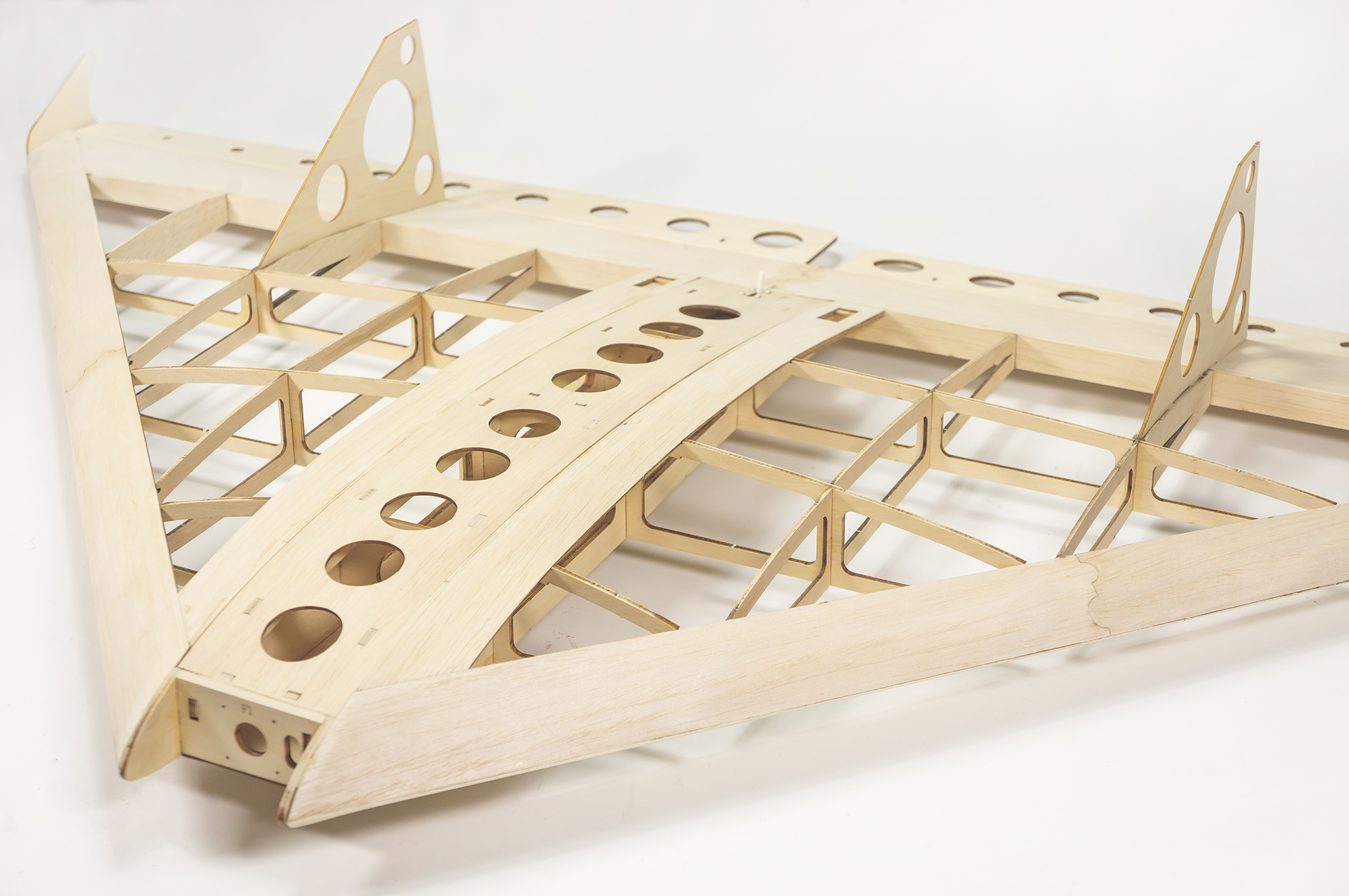 Drone Rc Jet - 1000mm Balsa Wood Delta Wing RC