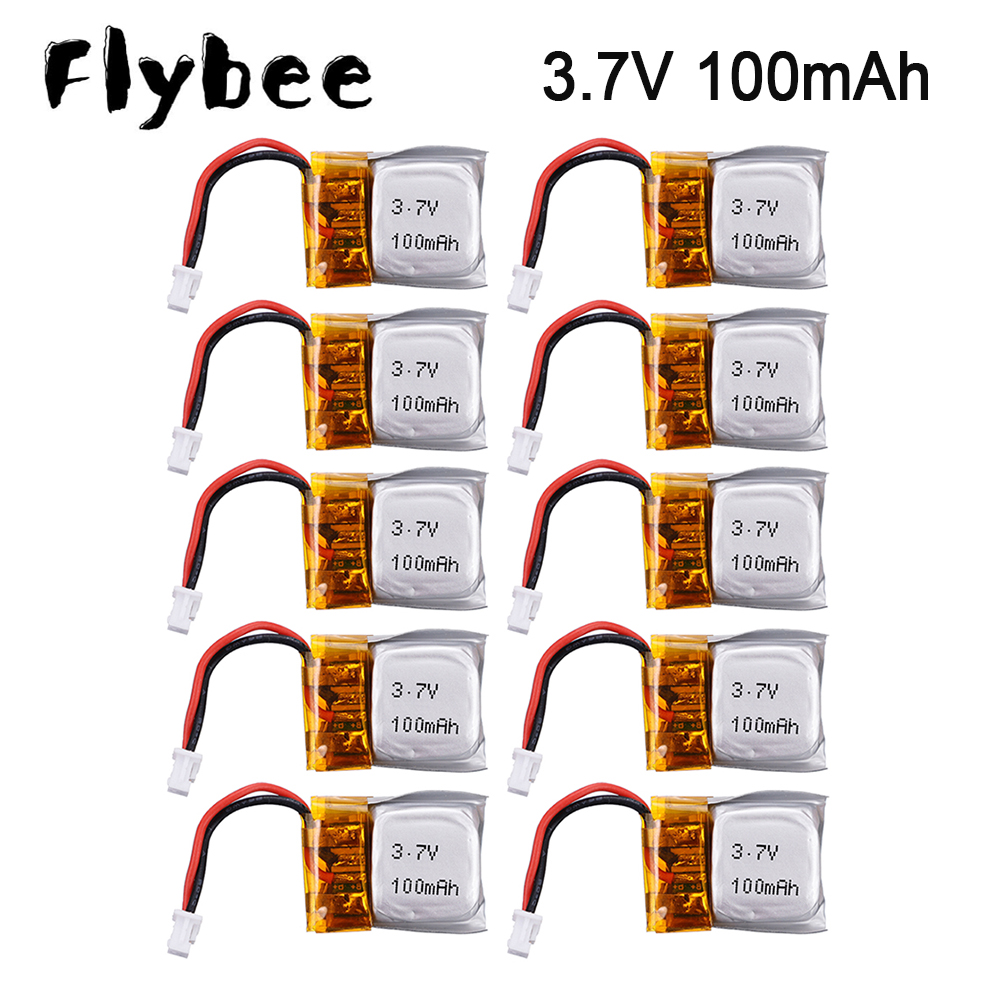 Drone Fq777 Rc Quadcopter - 3.7v 100mah Lipo Battery FQ777-124 for