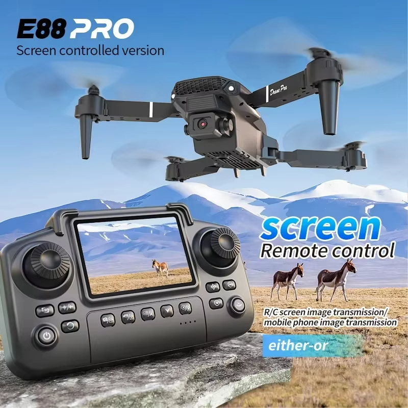 Drone E88 Rc Quadcopter - 2026 New E88 Drone 8K HD