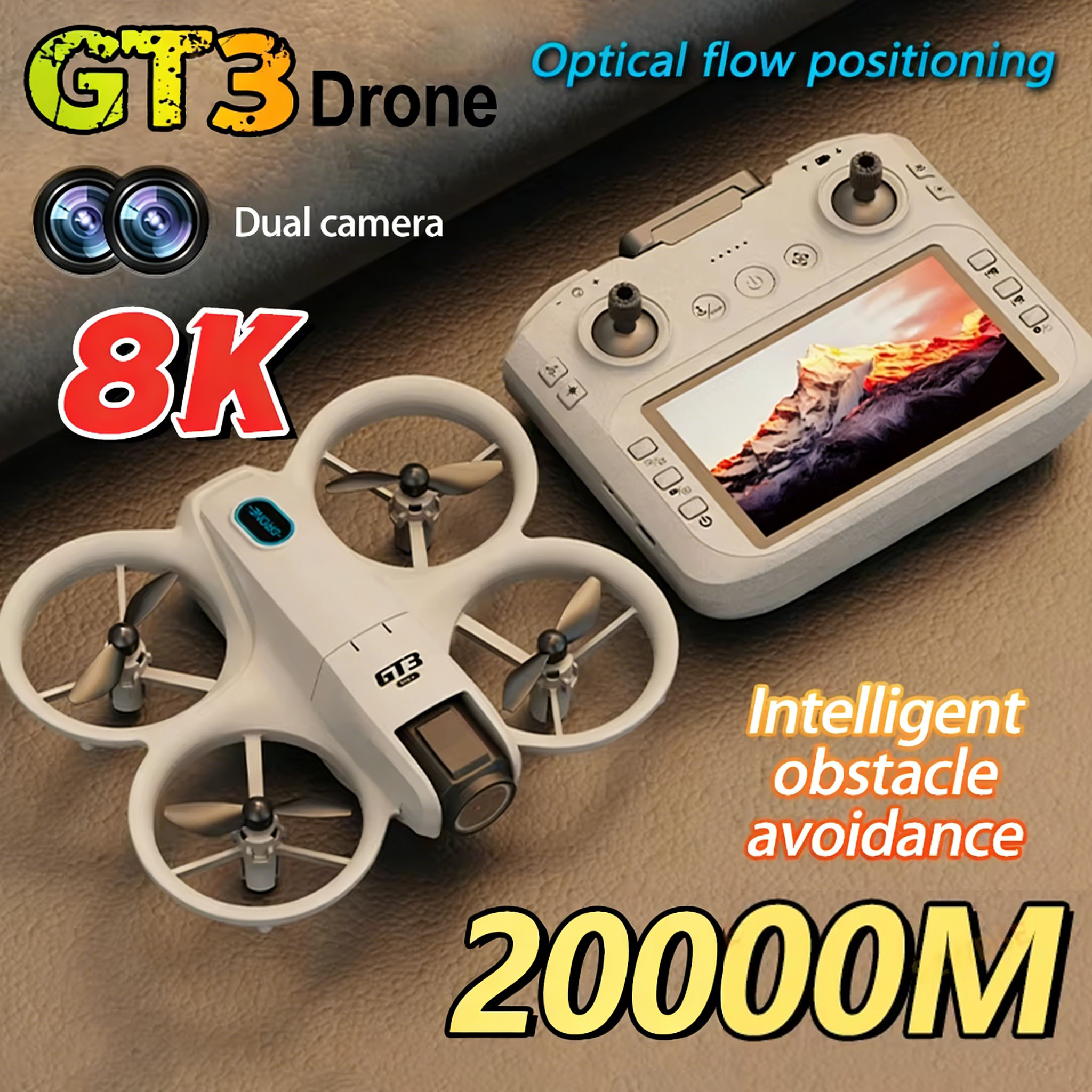 Drone Rc Foldable - 2026 New GT3 Mini Hot Drone