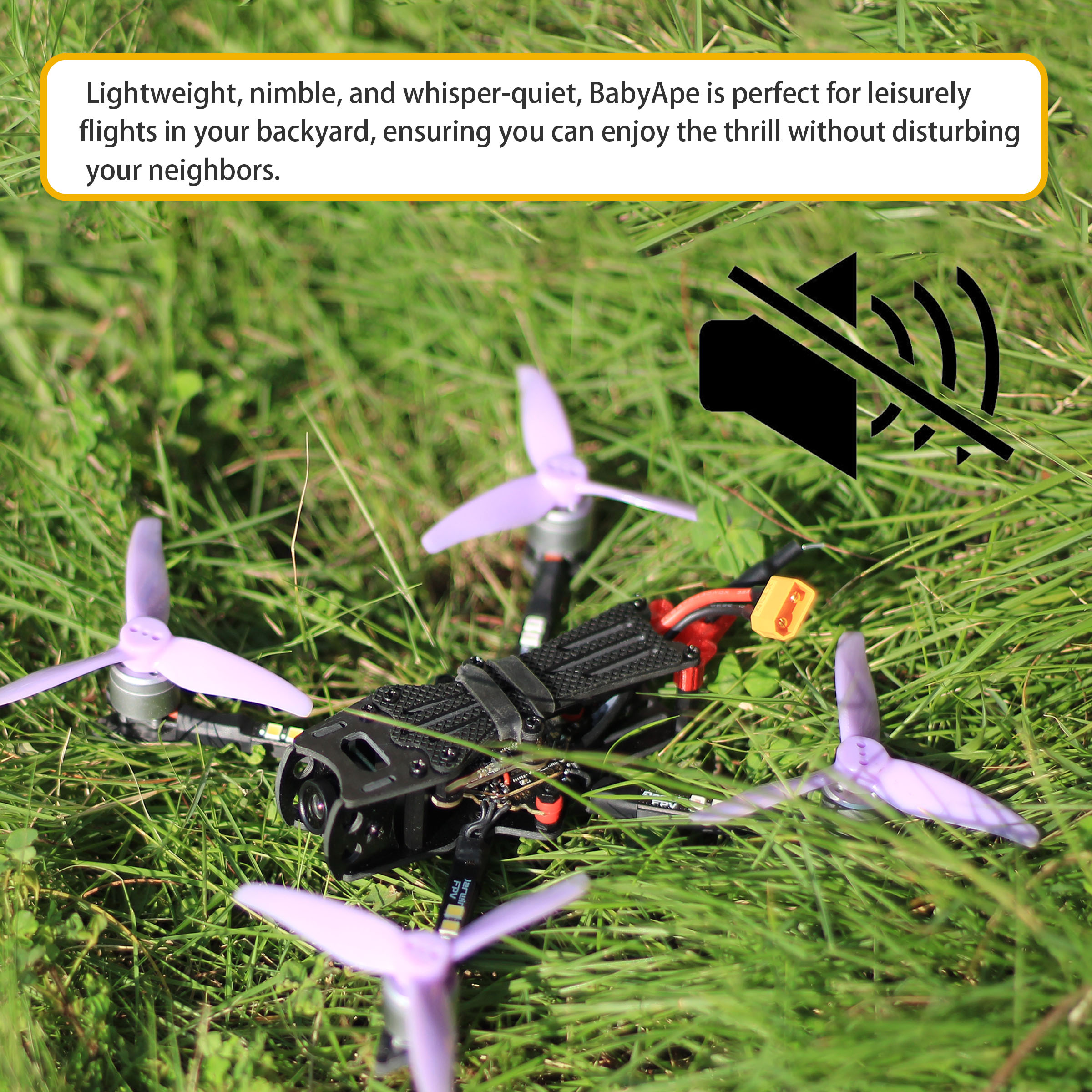 Drone Rc Pro 2 - DarwinFPV Baby Ape Pro V3 142mm