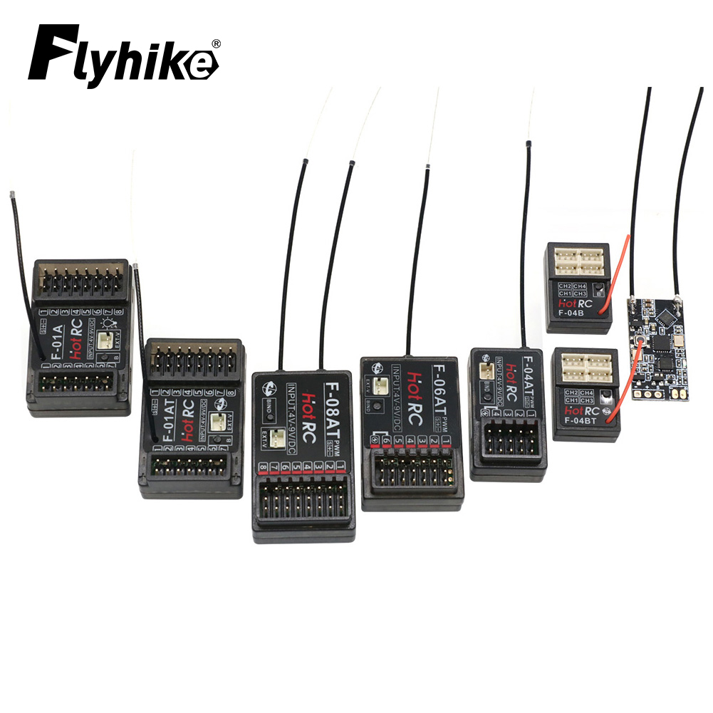 Drone Rc Controller And Receiver - HOTRC 2.4Ghz F-04A F-06A F-08A F-01A
