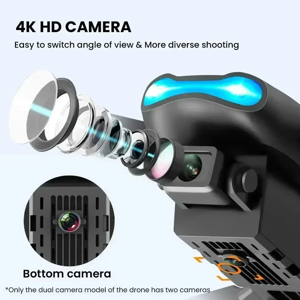 New E99Pro RC Drone 4K Profess - огляд і ціна Drone Rc Foldable