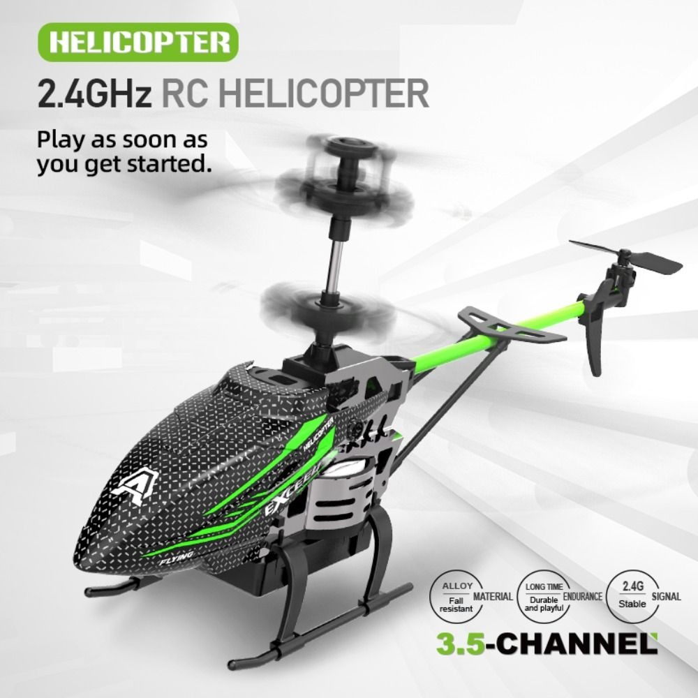 Alloy ABS 7 LED Colors RC Heli - огляд і ціна Drone Rc Jet