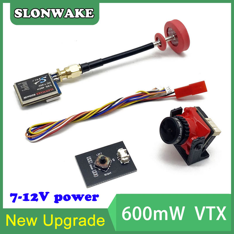 5.8G 48CH 600mW adjustable VTX - огляд і ціна Drone Rc Controller And Receiver