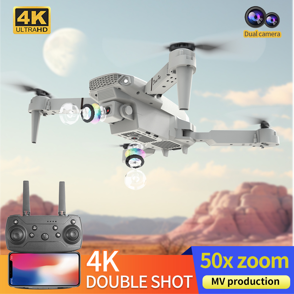 2026 NEW E88 Professional HD 4 - огляд і ціна Drone E88 Rc Quadcopter
