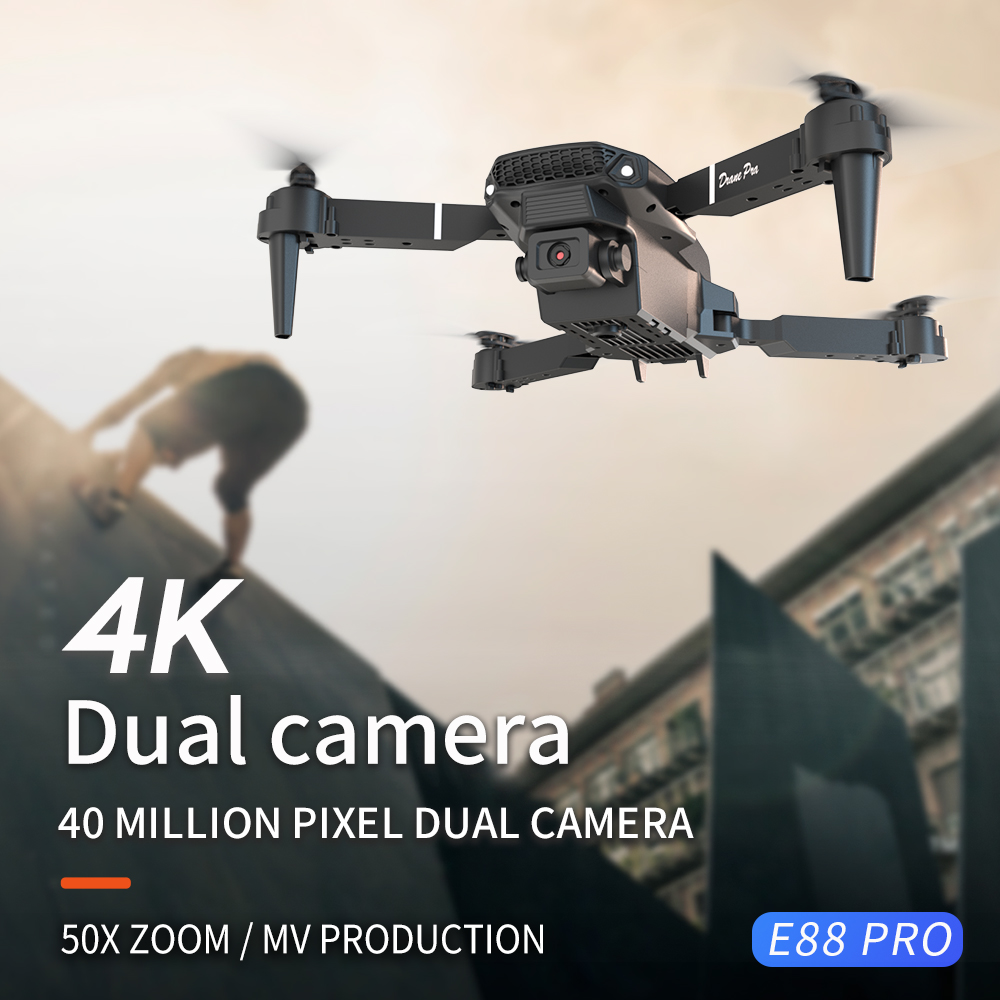 2026 NEW E88 Professional HD 4 - огляд і ціна Drone E88 Rc Quadcopter