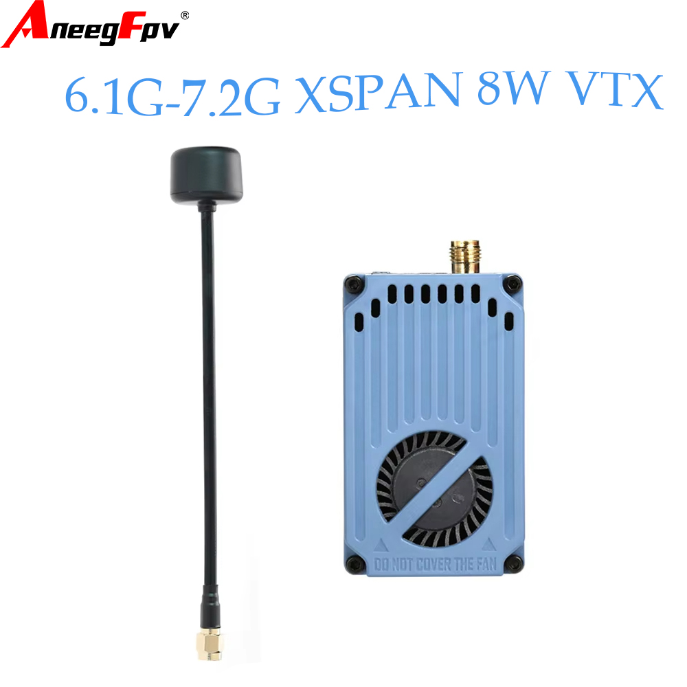 RUSHFPV 6.1‑7.2G 8W X61728 VTX - огляд і ціна Drone Rc Controller And Receiver