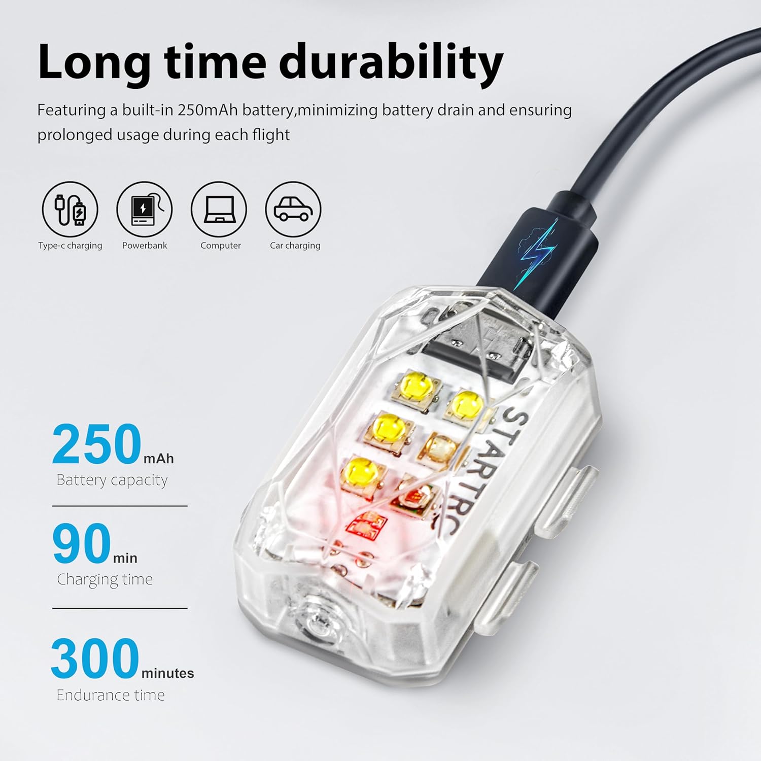 STARTRC Drone Strobe Light Ant - огляд і ціна Drone Rc Pro 2