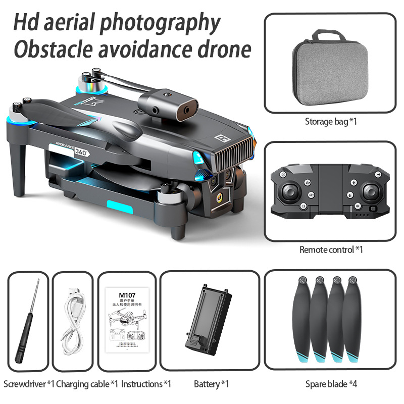 M107 Foldable RC Drone - Dual  - огляд і ціна Drone Rc Foldable