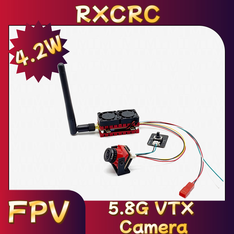 RXCRC 5.8G 48CH 4.2W High Powe - огляд і ціна Drone Rc Controller And Receiver