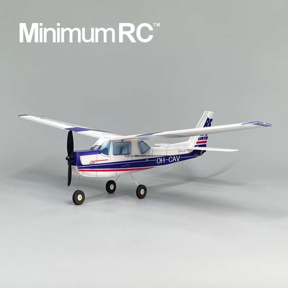 MinimumRC Plane Kit Blue Cessn - огляд і ціна Drone Rc Jet