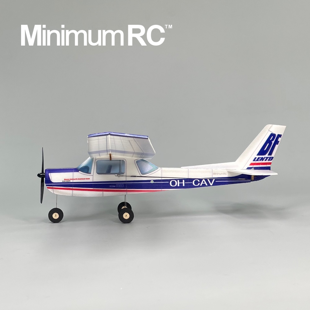 MinimumRC Plane Kit Blue Cessn - огляд і ціна Drone Rc Jet