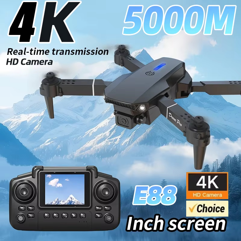 4K Dual-Camera HD Aerial Photo - огляд і ціна Drone E88 Rc Quadcopter