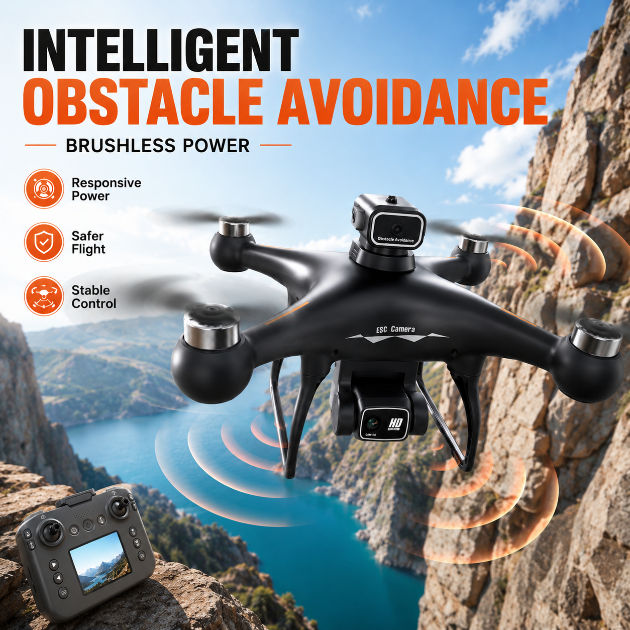 RC Drone 4K HD Dual Camera 90° - огляд і ціна Drone Rc Under 1000