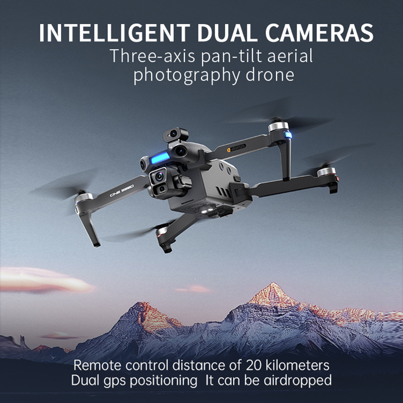 2026 New 8K Dual Camera Drone  - огляд і ціна Drone Rc Team City