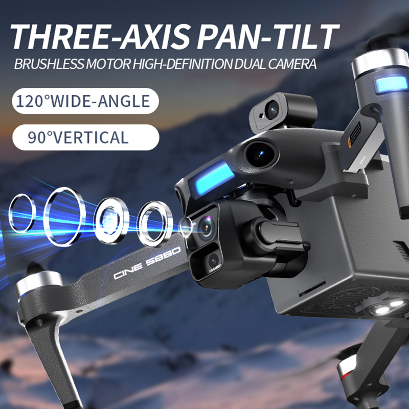 2026 New 8K Dual Camera Drone  - огляд і ціна Drone Rc Team City