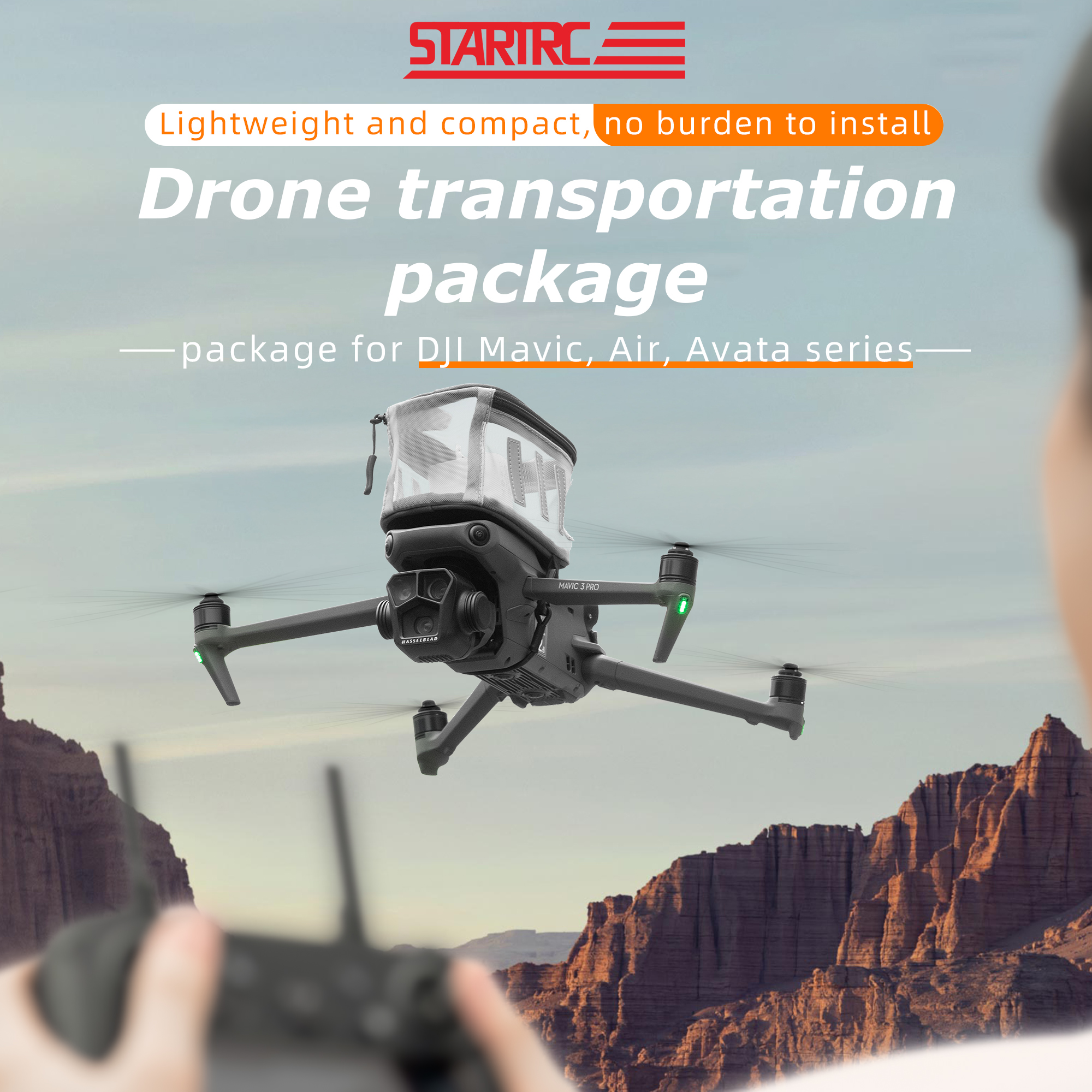 Drone Air Delivery Bag for DJI - огляд і ціна Drone Rcfpvpro