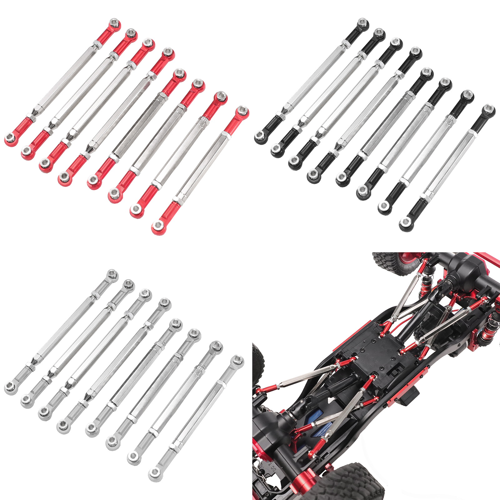 MN128 Suspension Tuning Kit 1/ - огляд і ціна Rc Suspension Arm