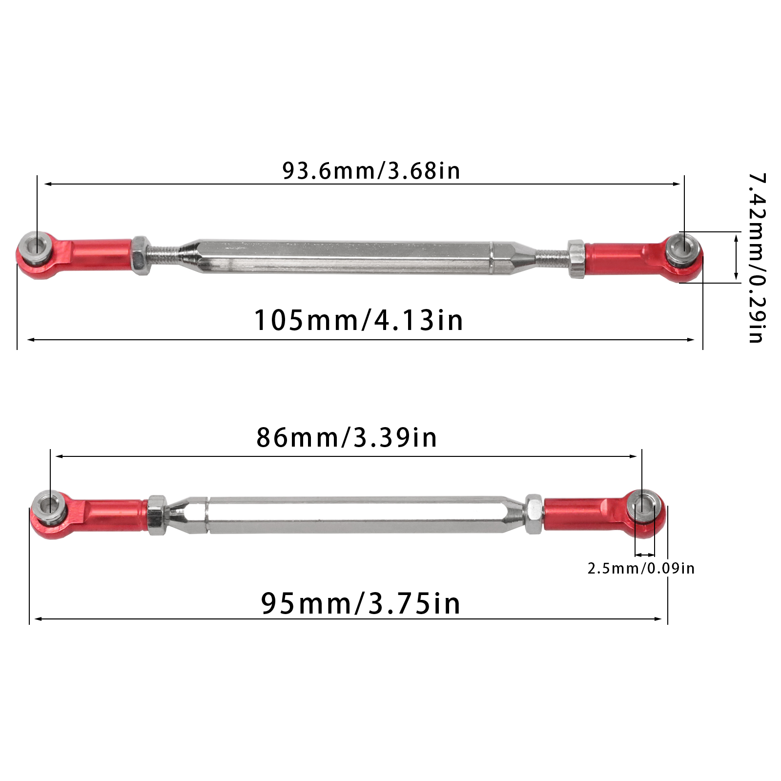 MN128 Suspension Tuning Kit 1/ - огляд і ціна Rc Suspension Arm