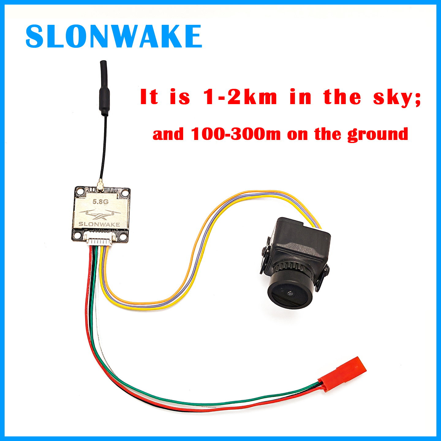 SLONWAKE Ready to use 5.8G 48C - огляд і ціна Drone Rc Controller And Receiver