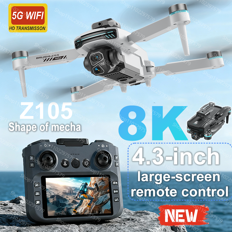 New Z105 RC Drone 8K Professio - огляд і ціна Drone Rc Action