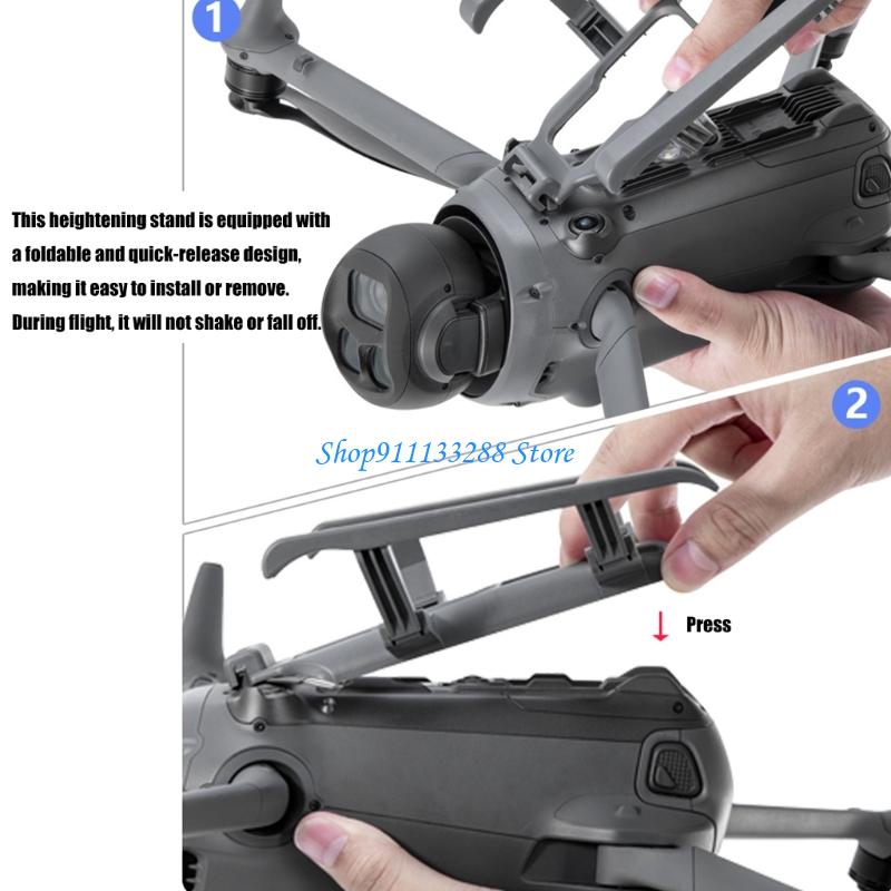 Light Drones Leg Elevators Wit - огляд і ціна Drone Rcfpvpro