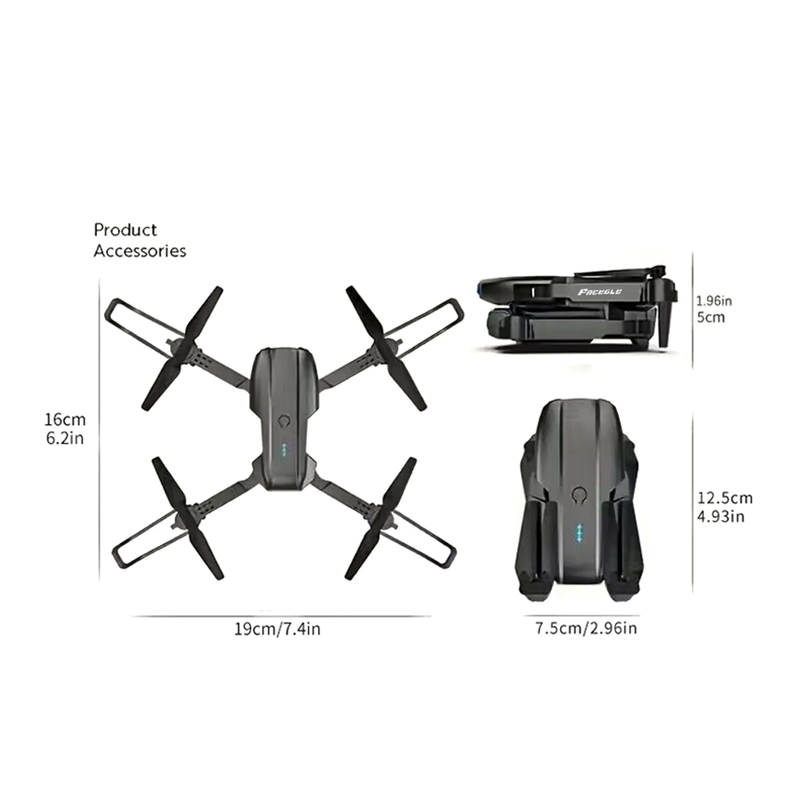FACEGLE UAV E99 Nova RC Drone  - огляд і ціна Drone Rc Foldable