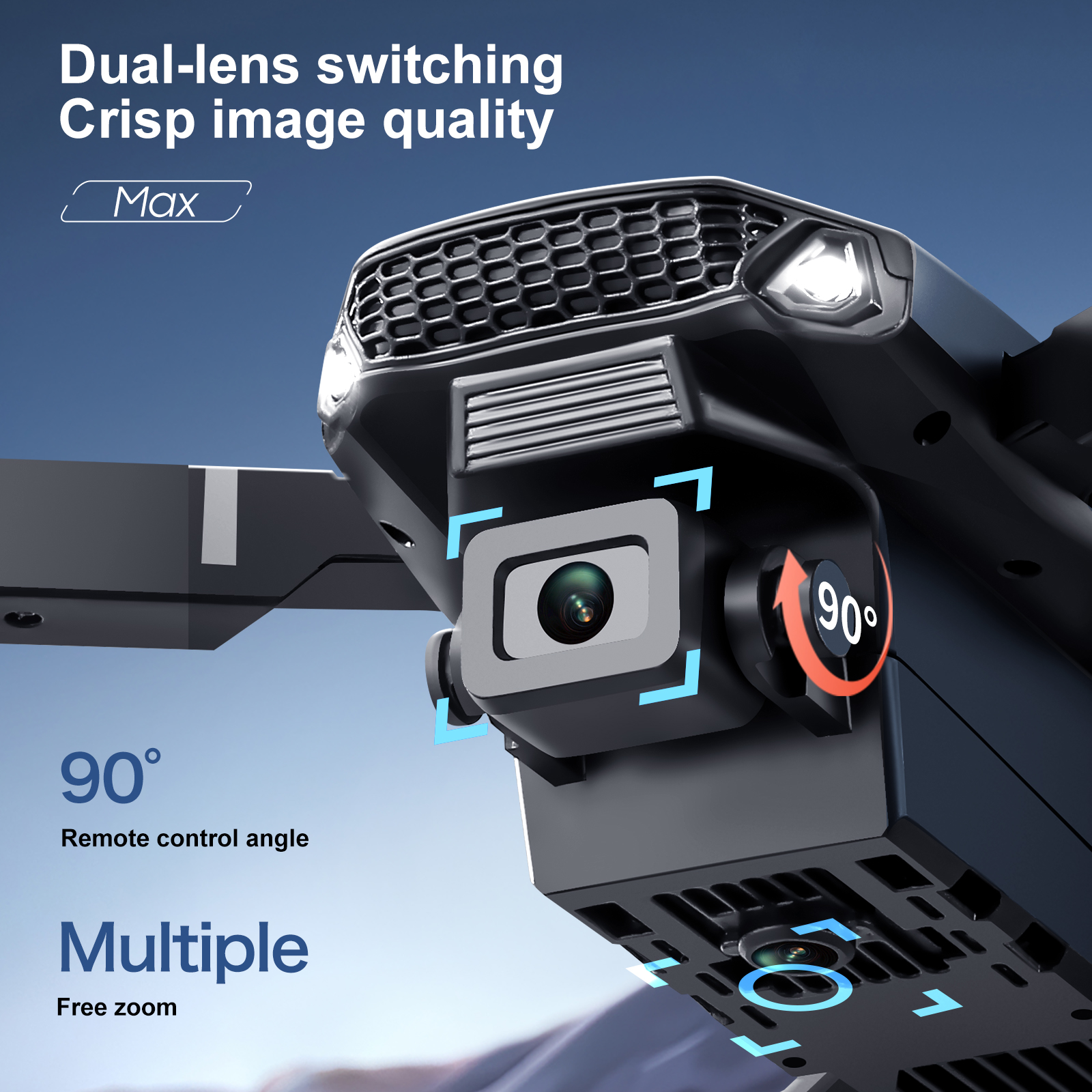 2025 New E88 E99 Upgraded Dron - огляд і ціна Drone Rc Foldable