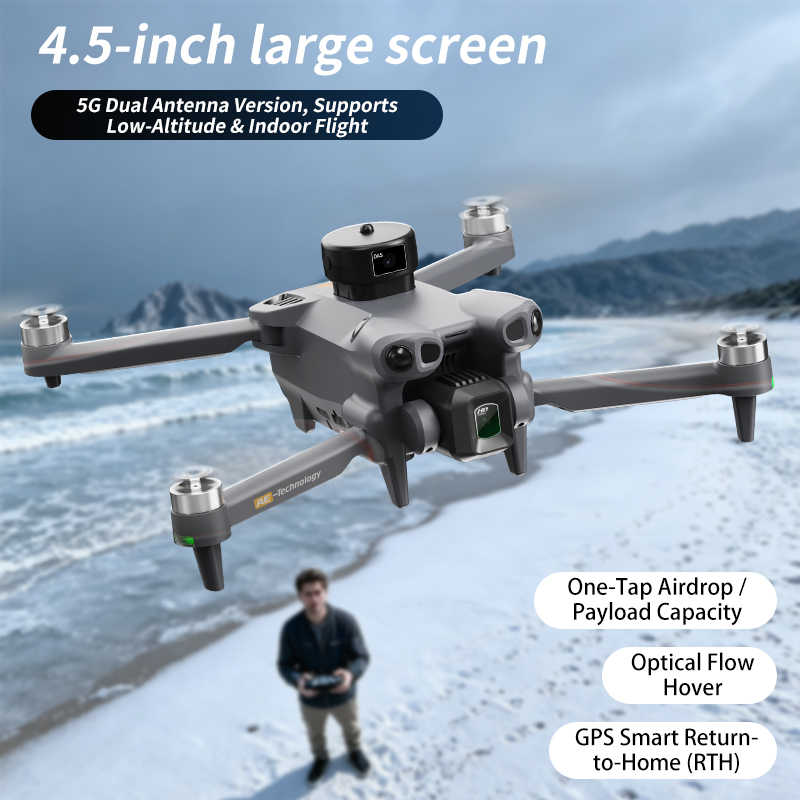 AERC AE51 Drone GPS WIFI FPV E - огляд і ціна Drone Rc Team City