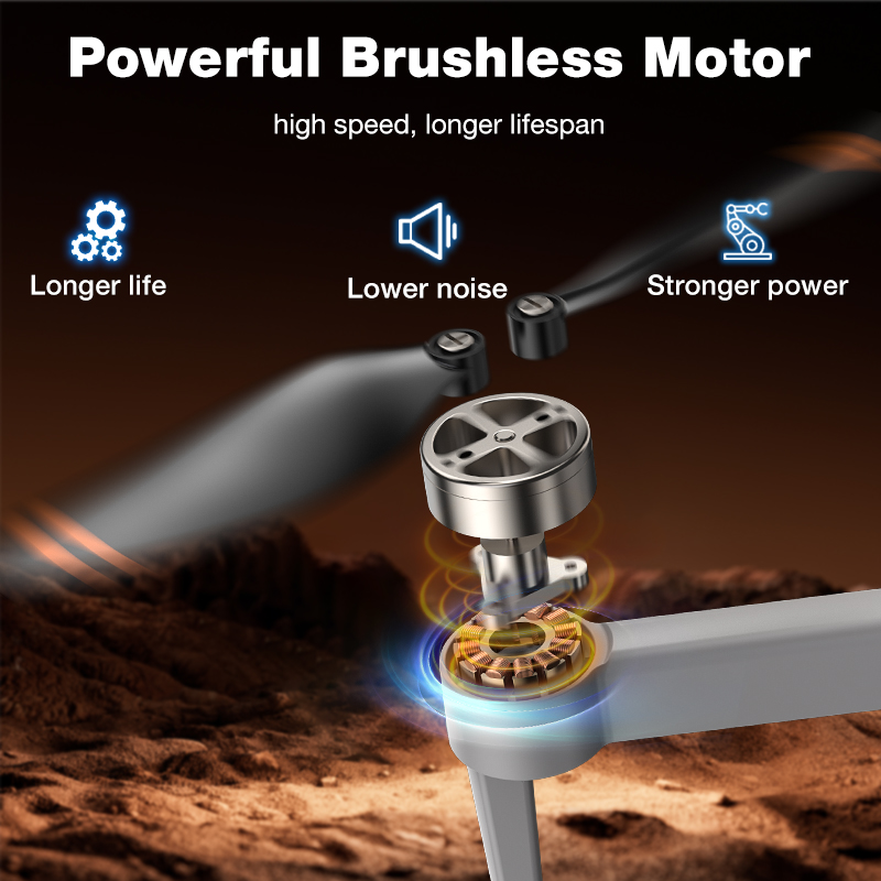 NEW Hot L017 Pro Drone Brushle - огляд і ціна Drone Rc Foldable