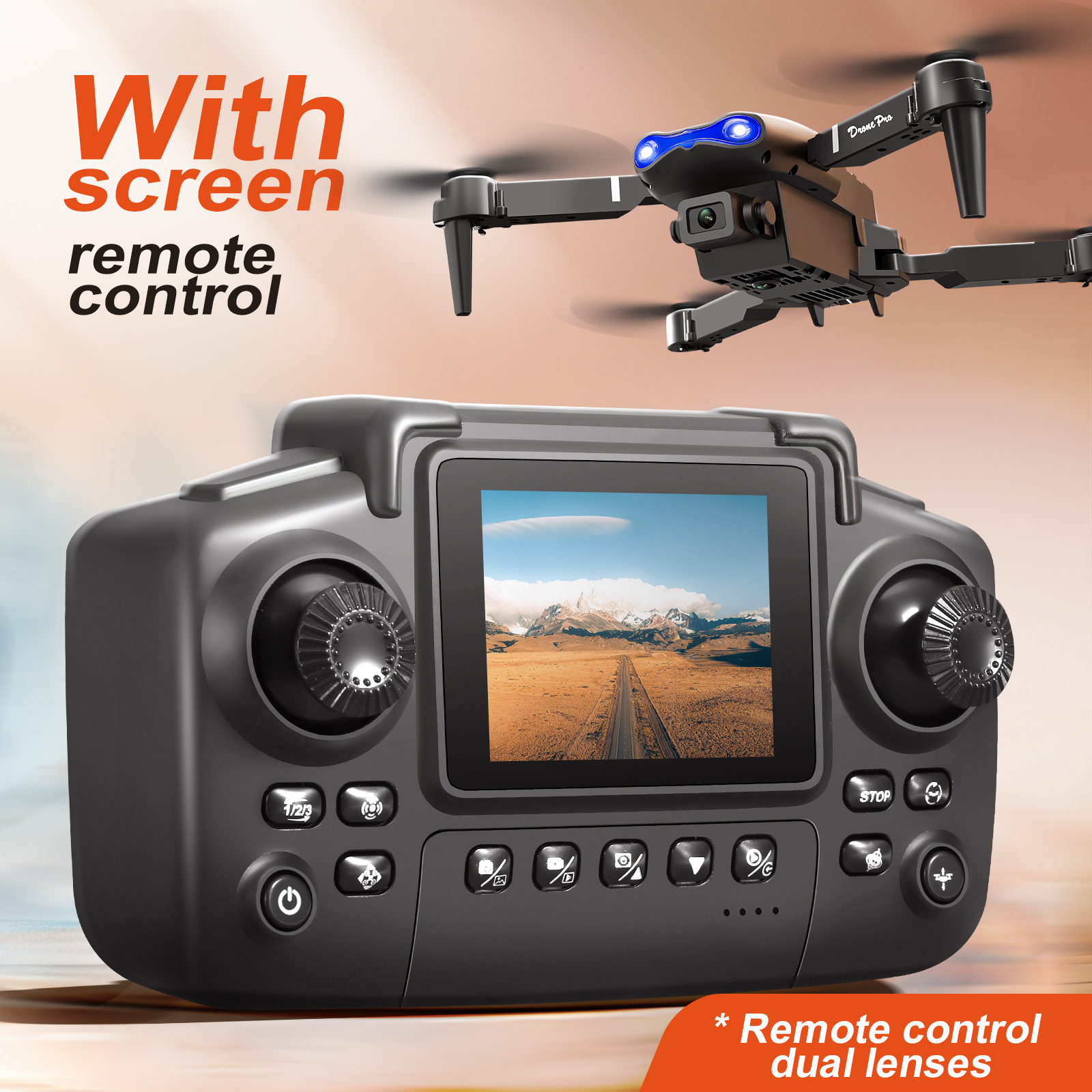 E88 Mini Portable Drone HD Aer - огляд і ціна Drone E88 Rc Quadcopter