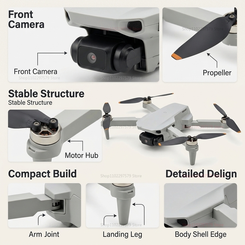 New Aeri 100 GPS Drone Factory - огляд і ціна Drone Rc Under 1000